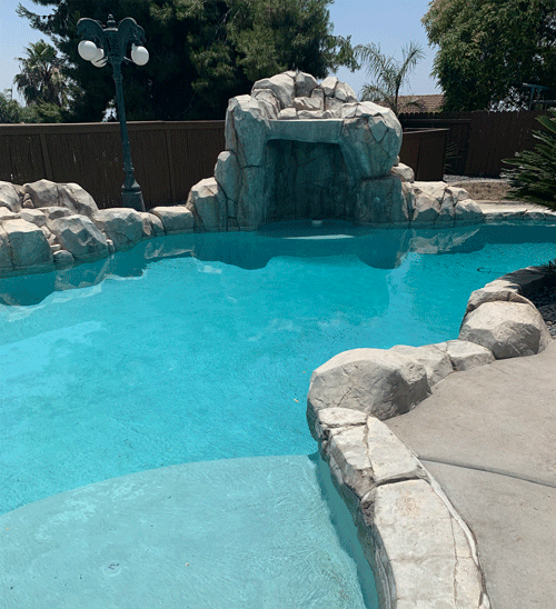 Clean pool photo