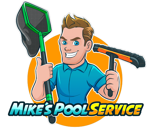 mikes pool service logo